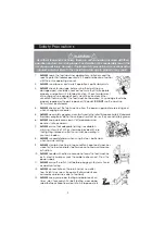 Preview for 3 page of Clarke CHD820 Operation & Maintenance Instructions Manual