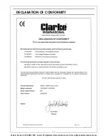 Preview for 11 page of Clarke CHG1600 User Instructions