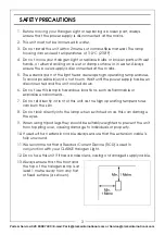 Предварительный просмотр 3 страницы Clarke CHL1000TD Assembly & Operating Instructions