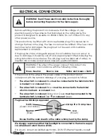 Preview for 4 page of Clarke CHL1260C Operating And Maintenance Instructions Manual