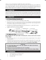 Preview for 2 page of Clarke CHT 141 Operating Instructions