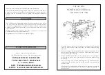 Предварительный просмотр 2 страницы Clarke CHT254 Manual