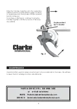 Предварительный просмотр 4 страницы Clarke CHT401 Operation & Maintenance Instructions