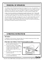 Preview for 7 page of Clarke CHT637 Operating & Maintenance Instructions