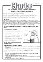 Clarke CHT674 Quick Manual preview