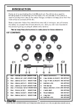 Preview for 2 page of Clarke CHT718 User Instructions