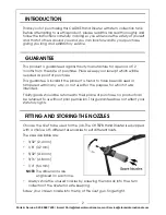 Предварительный просмотр 2 страницы Clarke CHT878 User Instructions