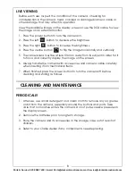 Preview for 8 page of Clarke CIC2410 Operation And Safety Instructions