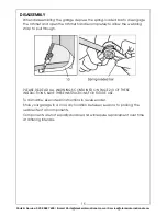 Preview for 15 page of Clarke CIG81015 Assembly Instructions Manual