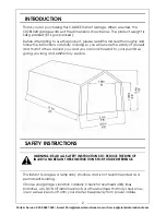 Preview for 2 page of Clarke CIG81020 Assembly Instructions Manual