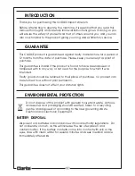 Preview for 2 page of Clarke CIR450 Operating & Maintenance Instructions