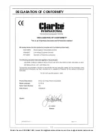 Preview for 11 page of Clarke CLIPPJS Operation & Maintenance Instructions Manual