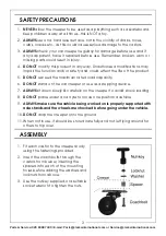 Предварительный просмотр 3 страницы Clarke CMC36B Assembly Instructions