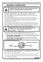 Preview for 7 page of Clarke CMFT250 Operating & Maintenance Instructions