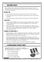 Preview for 14 page of Clarke CMFT250 Operating & Maintenance Instructions