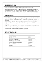 Preview for 2 page of Clarke CML5 Operation, Maintenance & Instruction Manual