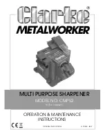 Clarke CMPS2 Operation & Maintenance Instructions Manual preview