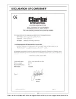 Предварительный просмотр 23 страницы Clarke CMS210 Operation & Maintenance Instructions Manual