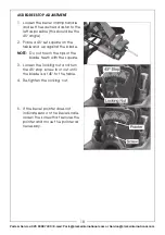 Предварительный просмотр 18 страницы Clarke CMS210S Operation & Maintenance Instructions Manual