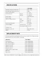 Предварительный просмотр 13 страницы Clarke CONRHD720 Operation & Maintenance Instructions Manual