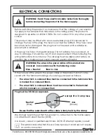 Preview for 7 page of Clarke Contactor CON1200 Operating & Maintenance Instructions