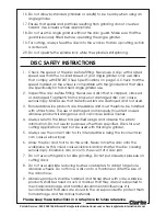 Preview for 7 page of Clarke Contractor CON1050 Operating & Maintenance Instructions