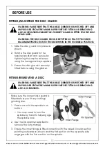 Preview for 11 page of Clarke CONTRACTOR CON1050B Operating & Maintenance Instructions