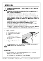 Preview for 13 page of Clarke CONTRACTOR CON1050B Operating & Maintenance Instructions