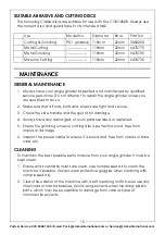 Preview for 15 page of Clarke CONTRACTOR CON1050B Operating & Maintenance Instructions