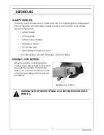 Preview for 7 page of Clarke CONTRACTOR CON1450WC Operation And Maintenance Instructions