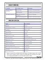 Preview for 13 page of Clarke Contractor CON750 Operating & Maintenance Instructions