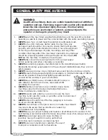 Preview for 4 page of Clarke CONTRACTOR CON800 Operating & Maintenance Instructions