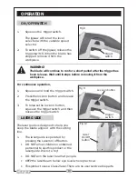 Preview for 10 page of Clarke CONTRACTOR CON800 Operating & Maintenance Instructions