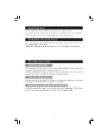 Предварительный просмотр 8 страницы Clarke COS200 Operating & Maintenance Instructions