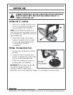 Preview for 8 page of Clarke cp185 Operating & Maintenance Instructions