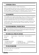 Предварительный просмотр 2 страницы Clarke CPB1 User Instructions