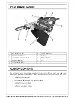 Preview for 7 page of Clarke CPF13 Operation And Maintenance Instructions