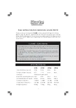 Preview for 2 page of Clarke CPP11 Operating & Maintenance Instructions