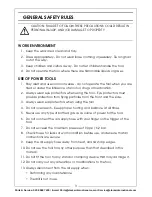 Предварительный просмотр 3 страницы Clarke CPR2 Operating & Maintenance Instructions