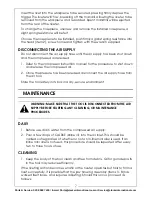 Предварительный просмотр 7 страницы Clarke CPR2 Operating & Maintenance Instructions