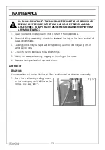 Preview for 12 page of Clarke CPSB200 Operation & Maintenance Instructions Manual