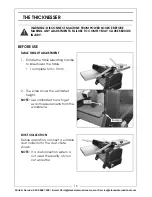 Preview for 16 page of Clarke CPT1000 Operation & Maintenance Instructions Manual