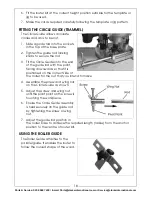 Предварительный просмотр 18 страницы Clarke CR4 Operation & Maintenance Instructions Manual