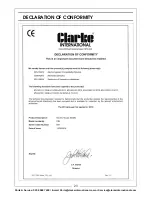 Предварительный просмотр 23 страницы Clarke CR4 Operation & Maintenance Instructions Manual