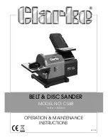 Clarke CS48 Operation & Maintenance Instructions Manual предпросмотр