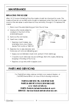 Preview for 8 page of Clarke CSB34 Operation & Maintenance Instructions Manual