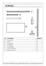 Предварительный просмотр 3 страницы Clarke CSM5175 Series Assembly Instructions Manual