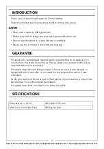 Preview for 2 page of Clarke CT100PR Assembly Instructions