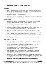 Preview for 3 page of Clarke CTJ2000A Operating & Maintenance Instructions