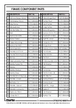 Preview for 10 page of Clarke CTJ2000A Operating & Maintenance Instructions